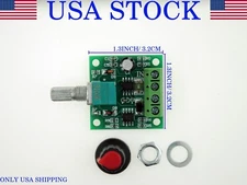 PWM Low Voltage Dc 1.8V 3V 5V 6V 12V 2A Motor Speed Controller (USA STOCK)