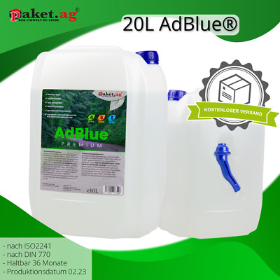 AdBlue  2 x 10 Liter für Dieselmotoren. 20 Liter. Top Preis! mit Einfüllschlauch