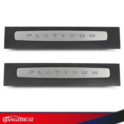 LED Illuminated Door Sill Plate Set Fit For Super Duty CREW CAB ONLY 2017-2022 
