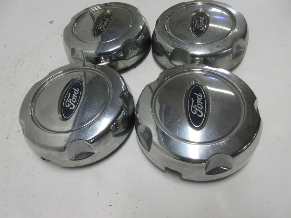 Juego de 4 cubiertas de tapacubos centrales de rueda Ford Explorer 2002-2005 1L24-1A096-HA OEM Foto 2 de 4