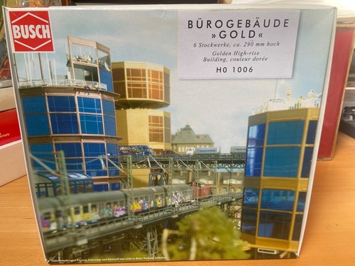 BUSCH 1006-HO  ÉCHELLE 1/87, IMMEUBLE DE VILLE COMMERCE IDEM FALLER POLA KIBRI | Zustand: Neuf