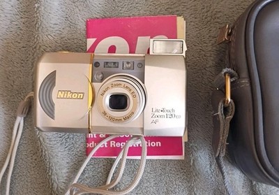 Nikon Lite Touch Zoom 120 ED AF 38-120mm Film Camera Macro New Battery Same Day