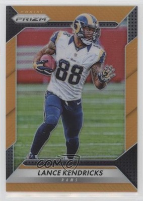 2016 Panini Prizm Orange Prizm 1/299 Lance Kendricks #133 3t2