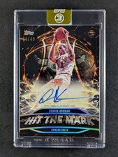 2025-26 Topps Three DENNIS RODMAN 30/49 Auto Hit The Mark Chicago Bulls #HM-DR