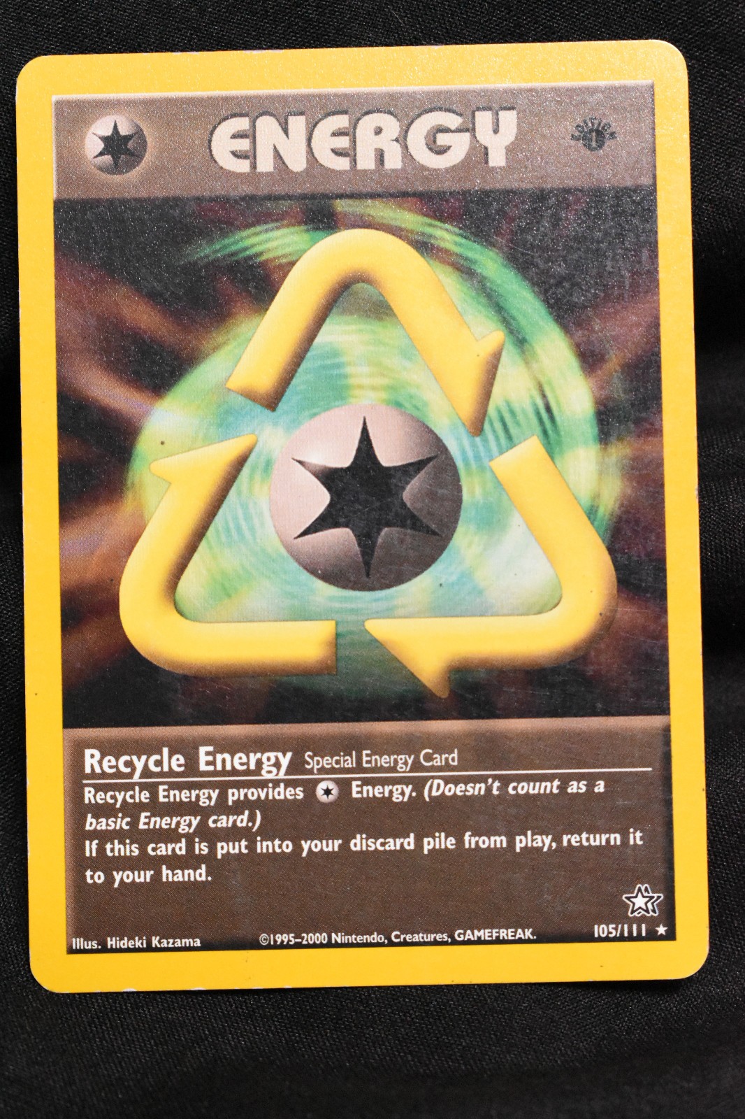 Recycle Energy 1st Edition 105/111 MP Neo Genesis Regular Rare Pokémon TCG