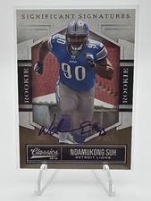 2010 Ndamukong Suh Classics Significant Signatures RC AUTO Card 176 Serial #/299