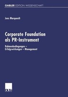 Corporate Foundation Als Pr-Instrument Jens Marquardt