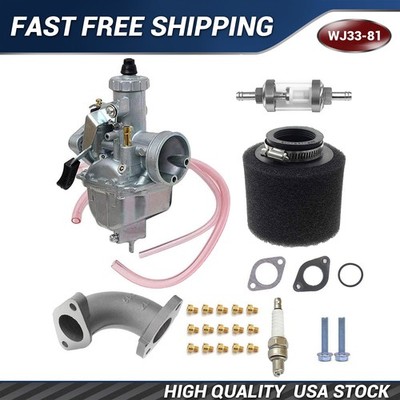 VM22 Carburettor Kit 26mm For Mikuni Intake Pipe Pit Dirt Bike 110cc 125cc 140cc