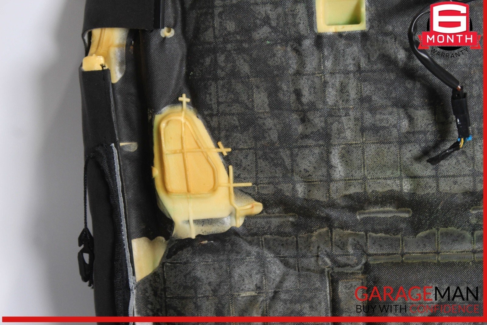 17-22 Maserati Levante M161 Front Left Lower Bottom Seat Cushion Black OEM
