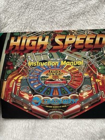 Nintendo NES High Speed Pinball  Game With Manual