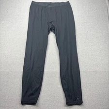 REI MTS Lightweight Base Layer Pants Black Mens XL Made in USA 2009 *FLAW