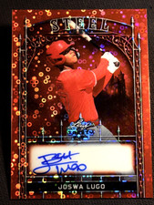 2024 Leaf Trinity RED STEEL IRON DISCO REFRACTOR AUTO Joswa Lugo 3/3
