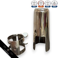 HB Clarinet Ligature Metal Plain Shine Musical Accessory
