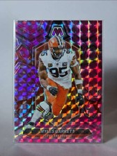 2024 Panini Mosaic - Myles Garrett #55 Camo Pink Mosaic Prizm