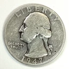 1947 Washington silver Quarter