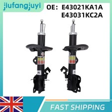 2x Front Strut Shock Absorber Fits NISSAN JUKE F15 1.2 1.5 1.6 dCi 2010-2019 