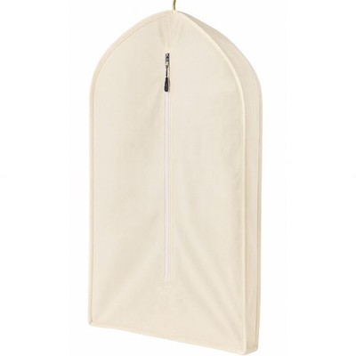 Cotton Garment Bags. 100% Cotton hanging bags that keep your clothes organized