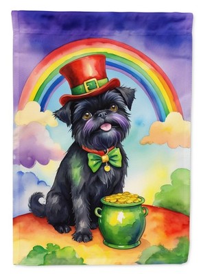 Caroline's Treasures Affenpinscher St Patrick's Day Garden Flag DAC5465GF