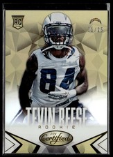 2014 Panini Certified Tevin Reese Camo Gold Rookie #/25 HSC