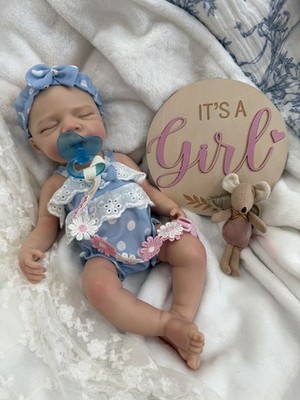 Brandneu Ganzkörper weiche Silikon Baby Reborn Puppe-bezaubernd 