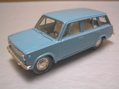 Lada Vaz 2102 Station Wagon made in USSR CCCP painted gray base 1/43 scale Mint