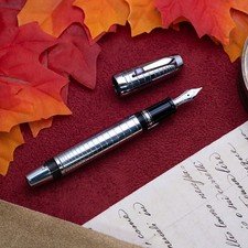 Montblanc - Boheme Steel Amethyst - Fountain pen - FP NIB F 18K Retractable