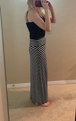 Stretchy knit convertible style dress or skirt, easy care travel, Medium/Large