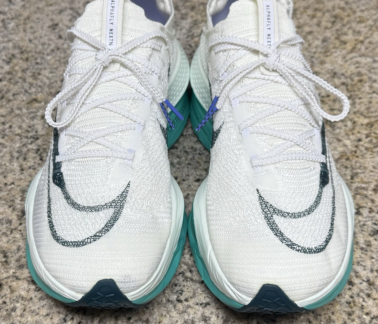 Nike Air Zoom AlphaFly Nextpercent 2 - White/ Jade (DN3559-100) - 10.0 Women/ 8.5 Men image 7