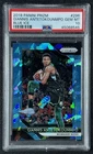 GIANNIS ANTETOKOUNMPO PSA 10 2018-19 PANINI PRIZM #296 BLUE ICE 75/99 BUKCS