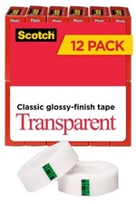 Scotch  Transparent Tape 600K12