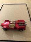 Vintage 1969 Hot Wheels Mantis Redline Car Magenta Mattel