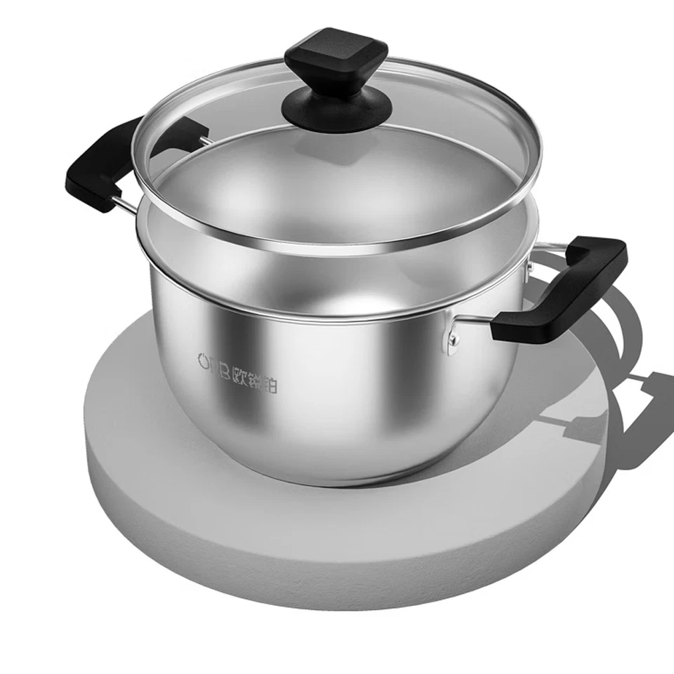 Neuer Edelstahl-Suppentopf - Perfekt für die Familie beim Kochen von Eintöpfen - Bild 3 von 4