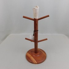 Hearth & Hand with Magnolia 16" Wooden Mug Tree with 6 Hooks Brown #C5