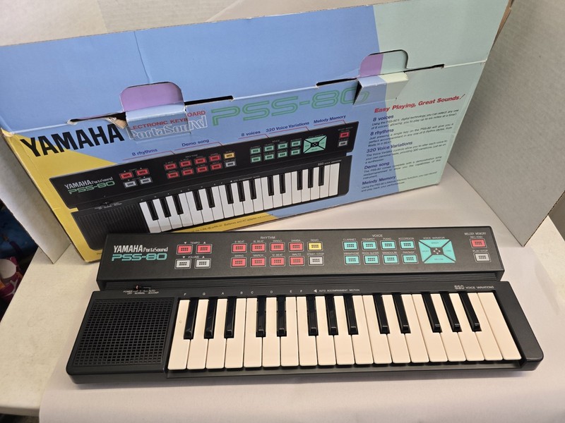 YamahaPSS-80 portasound Electronic Keyboard 320 Voice Variations