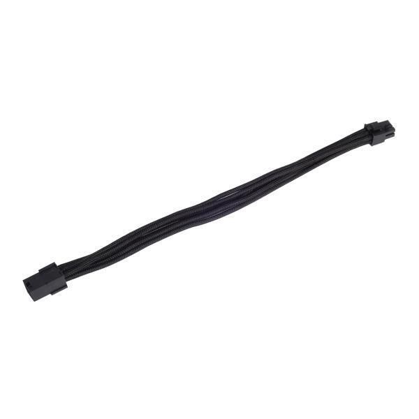 Silverstone Prolunga 6-Pin 250mm - Nero