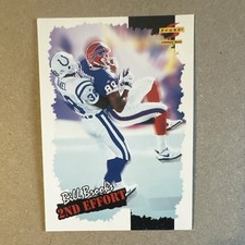 1996 Score Bill Brooks 2nd Effort #264 Buffalo Bills Football NFL