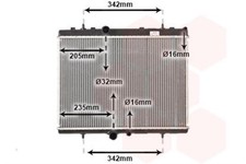 Radiateur Citroen C35