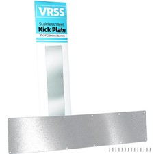 VRSS 304 Stainless Steel Door Kick Plate 7.87in. x 34in./200mm x 863mm 0.047 in.