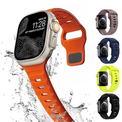 Silikon Loop Armband Ersatz Für Apple Watch 11 10 9 8 7 6 5 4 3 SE Ultra 3 49mm