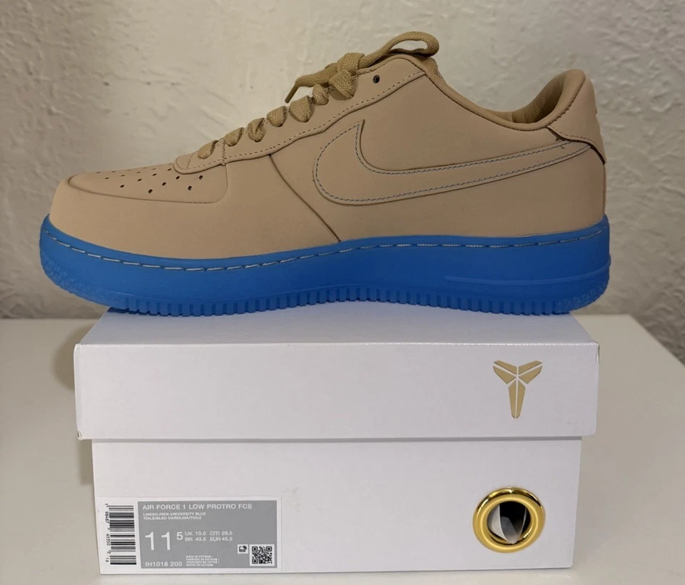Nike Air Force 1 Low Protro Kobe Bryant Lino - Para hombres 11.5 - Totalmente Nuevas Foto 3 de 4