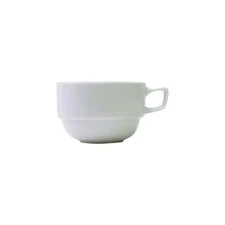 International Tableware, Inc BL-35 Bristol Bright White 8 oz Porcelain A.D. Cup