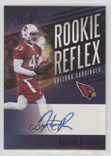 2017 Panini Absolute Rookie Reflex Signatures Blue Haason Reddick Auto 10ou