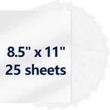 25 Sheets White Glitter Cardstock 8.5x11 Inch – Scrapbook 25 Sheets, 
