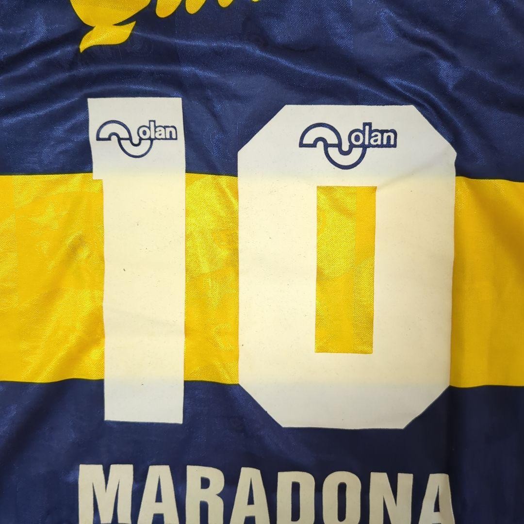 Boca Juniors 90th Anniversary Shirt Navy/Yellow Polyester