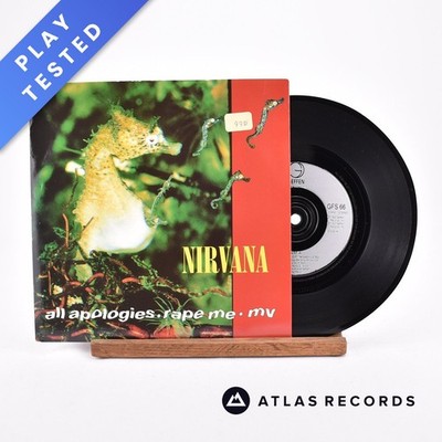 Nirvana - All Apologies / Rape Me / MV - 7'' Vinyl Record - EX/VG+