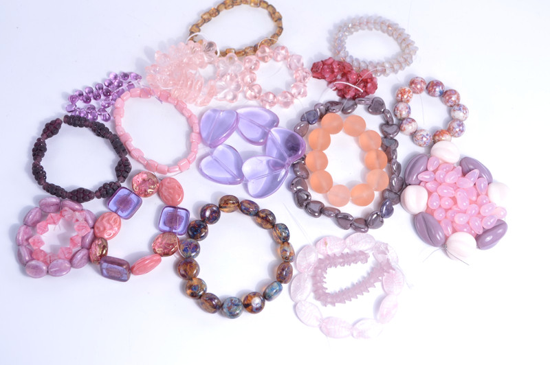 New lot 20 sets of fine Vintage Czech glass beads -Opal, Translucent - A5457jc