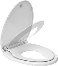Toilet Seat With Toddler Seat,PP Material Family Toilet Seat Cover for Toddler