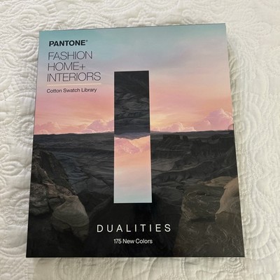 Pantone Fashion Home Interiors Cotton Swatch Library Dualities