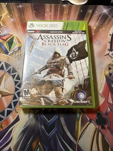 Assassin's Creed IV 4: Black Flag, GameStop Edition Xbox 360 (Sealed)