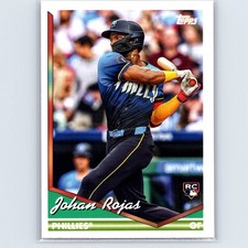2024 Topps Archives Johan Rojas Rookie #249 Philadelphia Phillies
